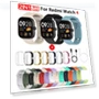 Silicone Watch Strap with Screen Protector and Protective Case — Fitness Bands, Xiaomi