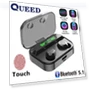 Wireless Bluetooth Headset with Touch Display — Audio Gear, QUEED
