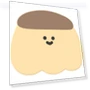Cute Soft Pudding Acrylic Smart Talk — Doll Crafting, Board M Factory