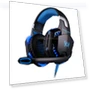 Over-ear Gaming Headset with Mic and LED Light — Headsets, KOTION EACH