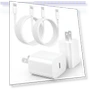 20W USB C Fast Charger with Lightning Cables — Chargers, Ximytec