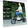 Peak 1200W Foldable Electric Scooter with Seat — Push Scooters, Caroma