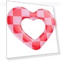 Heart Check Mirror — Compact & Travel, Board M Factory