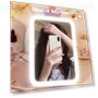 LED Makeup Mirror with Touch Screen — Compact & Travel, Makeup Kits