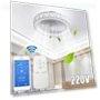 Smart LED Ceiling Fan with Light — Ceiling Fan Lighting Solutions, Crown Global
