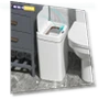 Smart Trash Can for Bathroom with Automatic Bagging — Waste Baskets, WIKHOSTAR