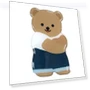 Thank You Friends Smart Talk Plush Teddy Bear — Interactive, Board M Factory
