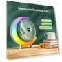 Electric Fan with RGB Lighting — Portable Cooling Solutions, Bai Fen Bai Electronic