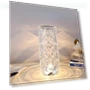 LED Crystal Rose Table Lamp Projector — Overhead Lighting, Dongfang HOME A