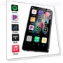 MP3 Player with Bluetooth and WiFi — Portable Media Players, GLOBUS