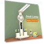 Rechargeable Foldable Touch LED Desk Lamp with Dual Heads — Desk & Table Lighting, Lighting Life Hub