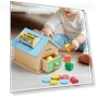 Wooden Sensory Toys — Stacking Blocks, Sports