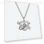 Heartbeat Pendant Necklace — Smart Jewelry, Lucky Star Jewelry