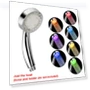 LED Shower Head with Temperature Sensor — Fixed, Super Dream Home