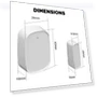 Smart Door and Window Sensor — Smart Home Security, Refreshing Home