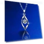 Smart Women's Pendant Necklace with Rotating Water Drop Design — Smart Jewelry, Allbestart