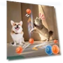 Automatic Rolling Ball Smart Toy for Dogs — Automatic Launchers, Yiran Furniture