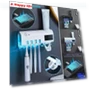 Automatic UV Light Smart Toothpaste Dispenser with Toothbrush Sterilizer — Toothbrush Holders, Refreshing Home