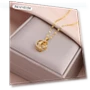 Fashionable slightly zirconium-inlaid smart moon pendant necklace — Smart Jewelry, JMANDJM