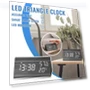 Smart LED Wooden Alarm Clock — Clocks, Factory Discount Outlet