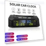 Solar Charging USB Car Clock — Clock, Auto Accessories Home