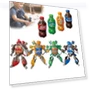 Transformable Bottle Robot Toy — Construction Kits, cupboard world