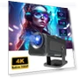 HD True 1080P 4K Android 11 Home Theater Mini Projector — Home Theater Projectors, Popular House