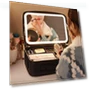Smart LED Cosmetic Bag with Mirror — Cosmetic Cases, Home Of Auto Parts