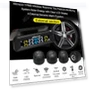Wireless Solar-Powered Real-Time Tire Pressure Monitoring System — TPMS Sensor Replacements, Zeblaze