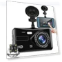 4-inch Touch Screen Car Driving Recorder — Dashboard Cameras, ZEKS