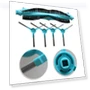 Replacement Brush Kit — Vacuum Attachments, goodsale