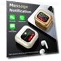 TWS Bluetooth Earphone with LCD Touch Screen, 8G Memory, ENC HD Calls, Low Latency — Headsets
