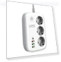 Smart WiFi Power Strip Extension Cable with 3 EU Plug and 4 USB Ports — Multi-Outlets, LDNIO