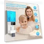 Automatic Mouthwash Dispenser with 2 Magnetic Cups — Oral Rinse, Smartdbird