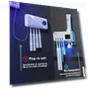Automatic UV Light Smart Toothpaste Dispenser with Toothbrush Sterilizer — Toothbrush Holders, TOP-HOME MALL