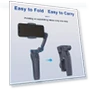 Magnetic AI Three-Axis Video Stabilizer — Steady Shots, Home selection