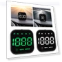 Universal GPS HUD Head Up Display LED Speedometer — Location Tracking Devices, Xudikou