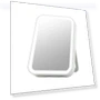 LED Cosmetic Mirror with Touch Screen — Compact & Travel, Makeup Kits
