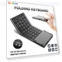 Mini Wireless Bluetooth Keyboard with Touch Panel — Keyboards, Super Featured