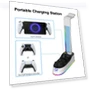 Portable Charging Station with Headset Holder — Accessories, electronic