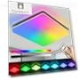Smart RGB LED Ceiling Light Panel — Overhead Lighting, Your Warm Home