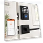 Smart Door Lock with Handle Lever — Smart Home Security, Probrico