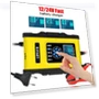 Digital Display Pulse Repair Smart Car Battery Charger — Battery Testers, LEEPEE Automotive Parts
