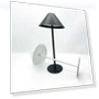 Modern Hanging Wireless Touch Gold Bar Lights — Desk & Table Lighting, Zhou Yajin