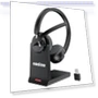 Wireless Headset with AI Noise Cancelling Microphone — Headsets, awatrue