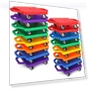 16 Pieces Scooter Boards with Handles — Push Scooters, Deekin