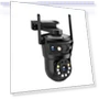 Three-Lens Wireless WIFI IP Camera — Security Cameras