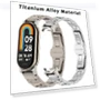 Luxury Titanium Alloy Strap — Wearable Accessories, LUJING-Treasure Bag