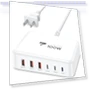 100W GaN 6 Port USB C Fast Charging Station — Chargers, CHONGZHENG (HK)CO. ,LIMITED