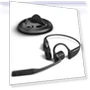 Open-Ear Wireless Headset with Noise-Filtering Boom Mic & Charging Dock — Headsets, Avantalk